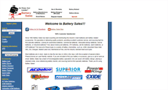Desktop Screenshot of batterysales.com